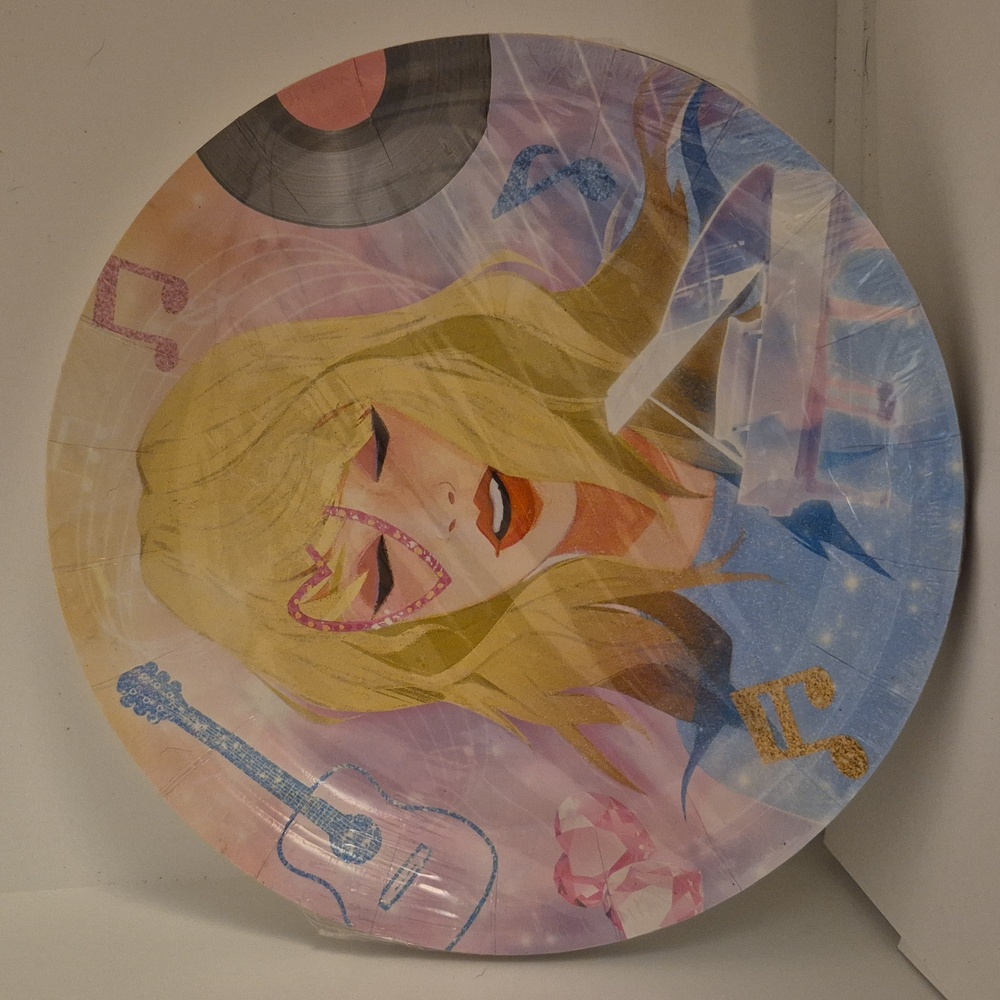 20 Taylor swift  7x7 birthday Plates